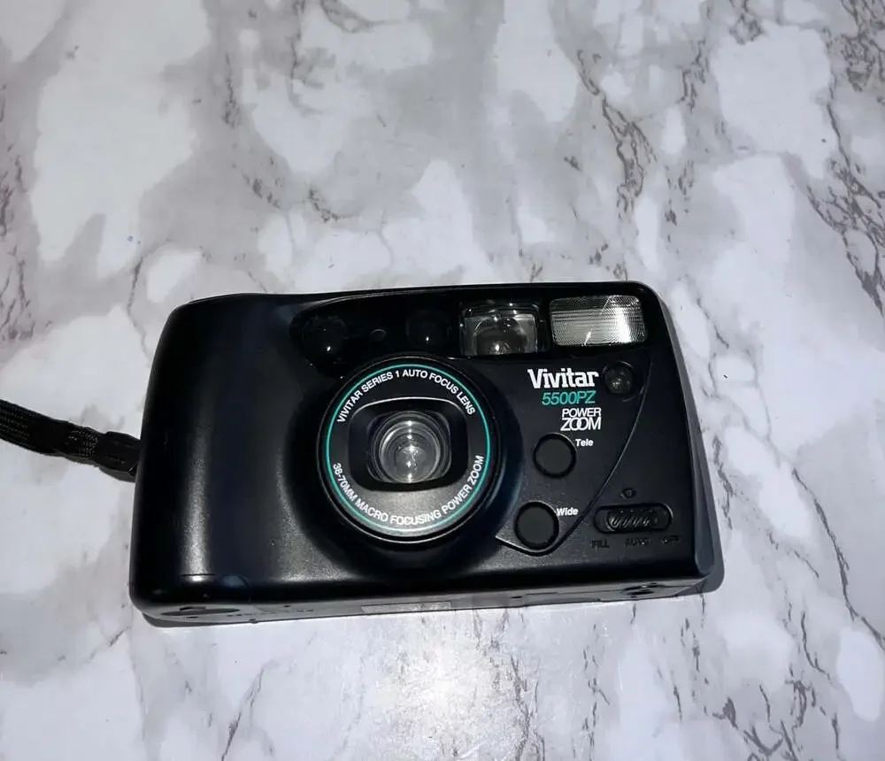 Vivitar Series 1 5500PZ Power Zoom 35mm Point & Shoot Film Camera